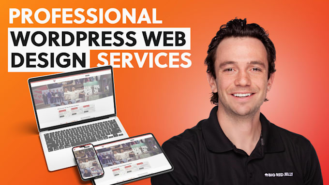deliver professional web design services using wordpress