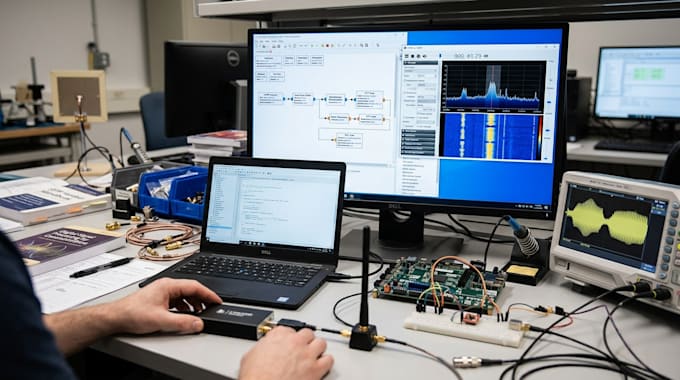 develop dsp based sdr radio receiver and wireless communication systems