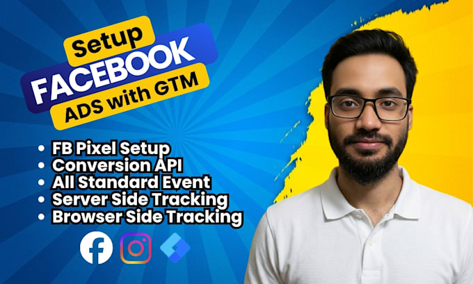 setup capi for facebook ads with GTM and ga4 server side tracking