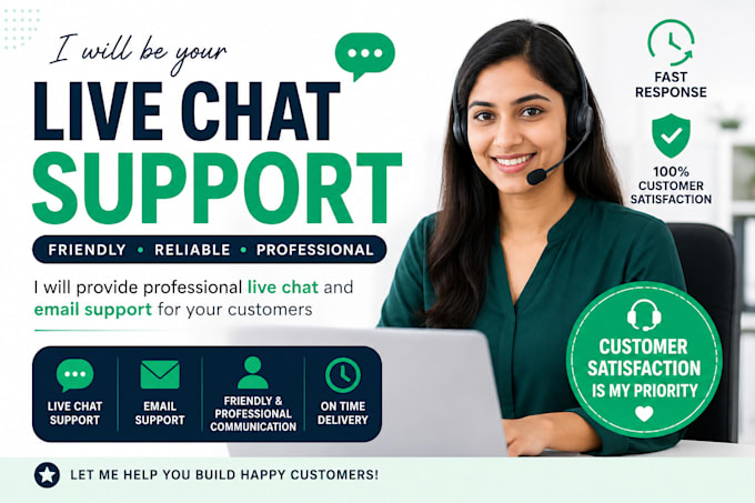 provide professional chat support and virtual assistant services