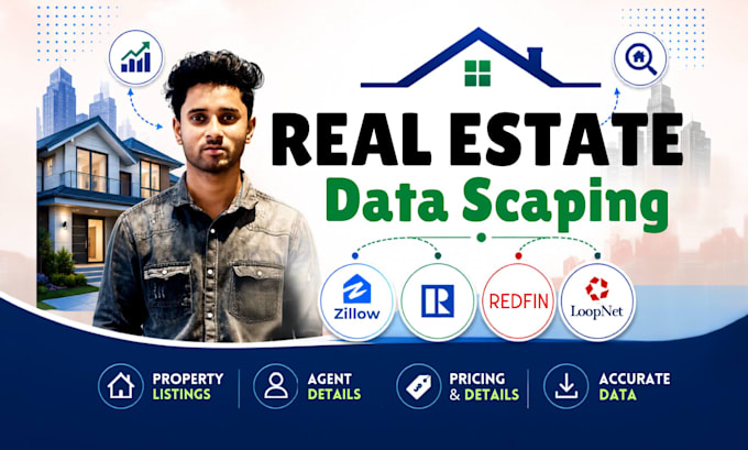 do perfect zillow, realtor scraping for real estate data
