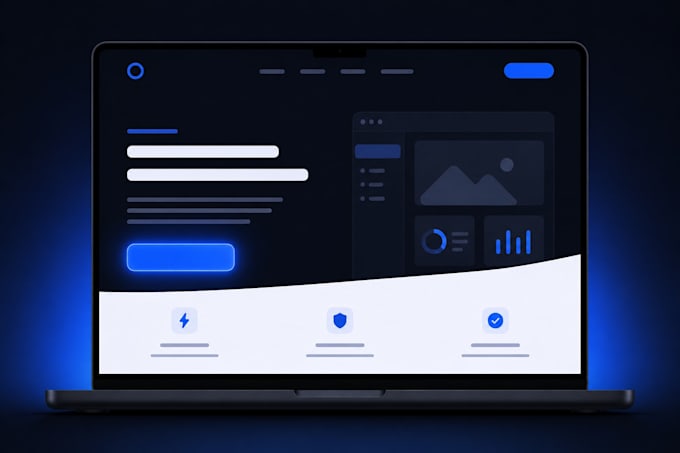 build your modern nextjs landing page, business website or ecommerce and CRM