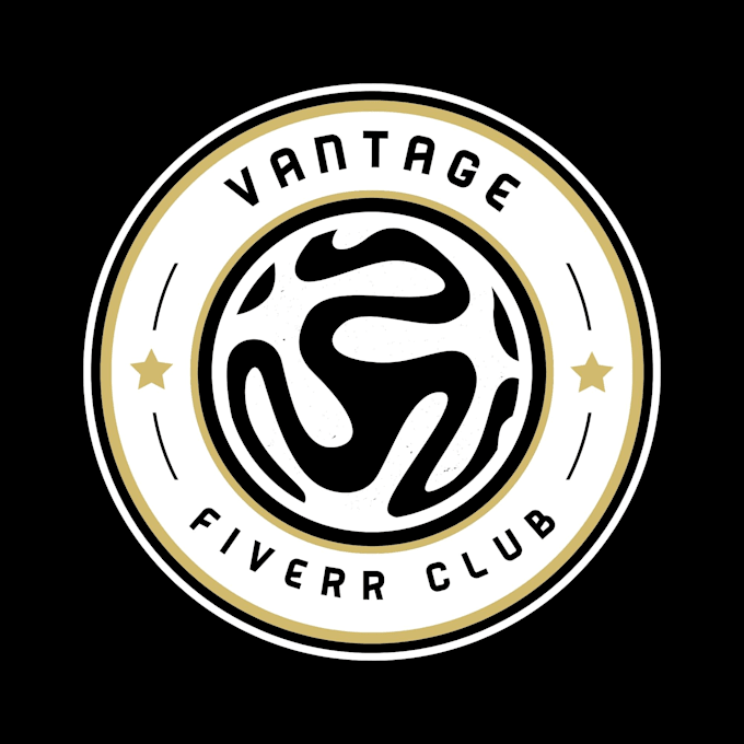 create a premium vector badge logo design