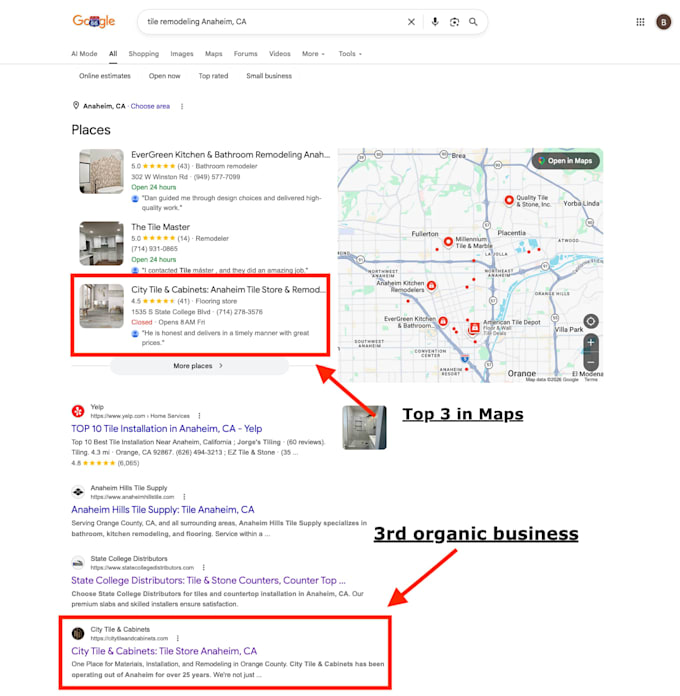 optimize your google business profile for local search