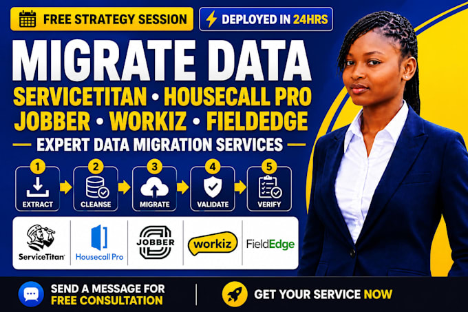 migrate data servicetitan housecall pro jobber workiz fieldedge data migration