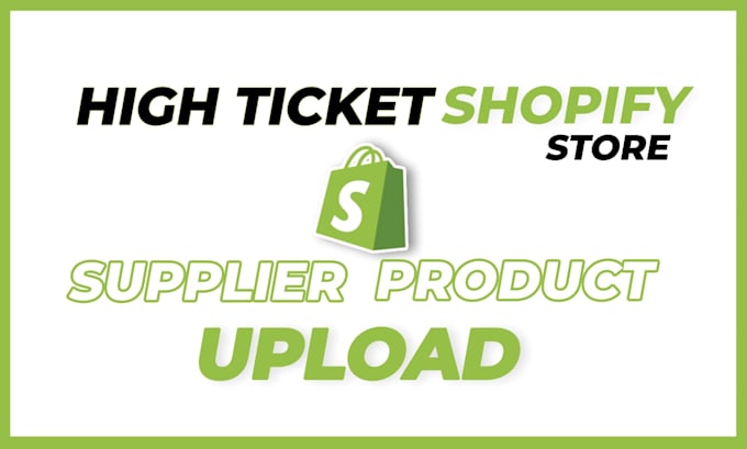 build shopify product listings from your supplier catalog