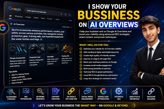 turn your business into a google ai overview result