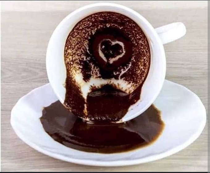 do an authentic turkish coffee reading and analyze your symbols