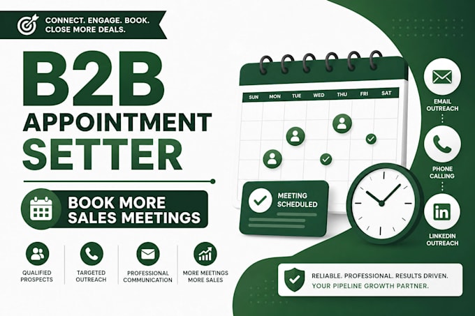 appointment setting, appointment setter, sdr, outbound sales, b2b sales expert