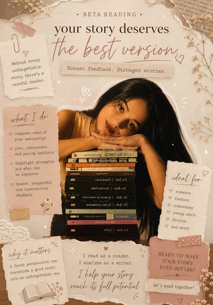 professionally beta read book