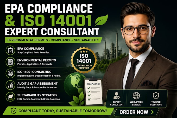 do epa compliance, environmental permits and iso 14001 consulting