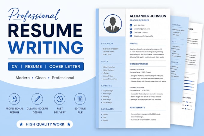 write a job winning resume