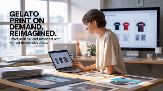 setup shopify etsy print on demand store or website using printful