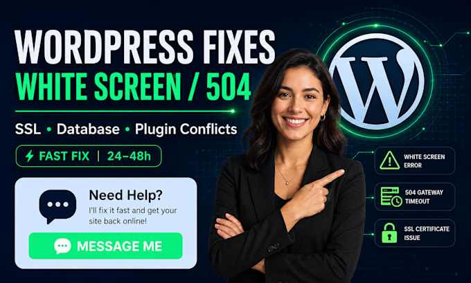fix wordpress 504 403 critical error reduce server load setup cloudflare dns ssl