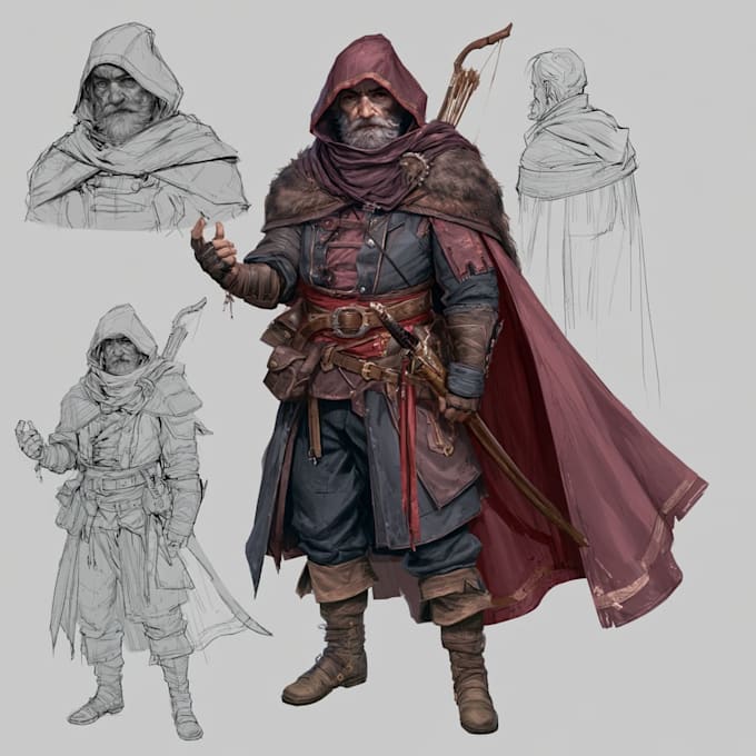 dnd character or dnd character design