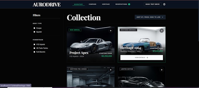 design a cinematic animated landing page with gsap scroll effects