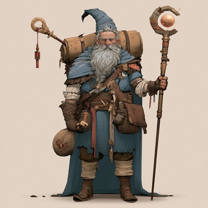 dnd character design concept art