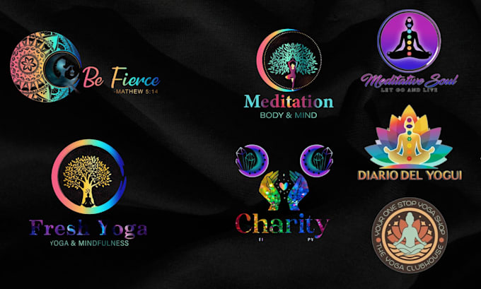 design sacred geometry, mystical and mandala logo