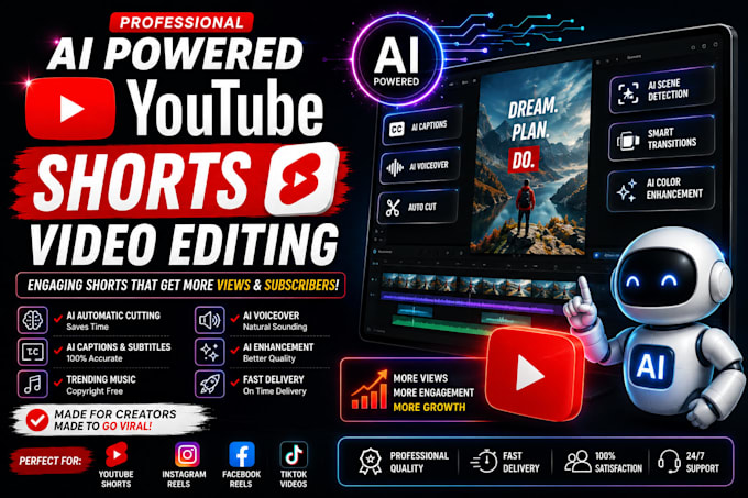 create viral ai youtube shorts and videos
