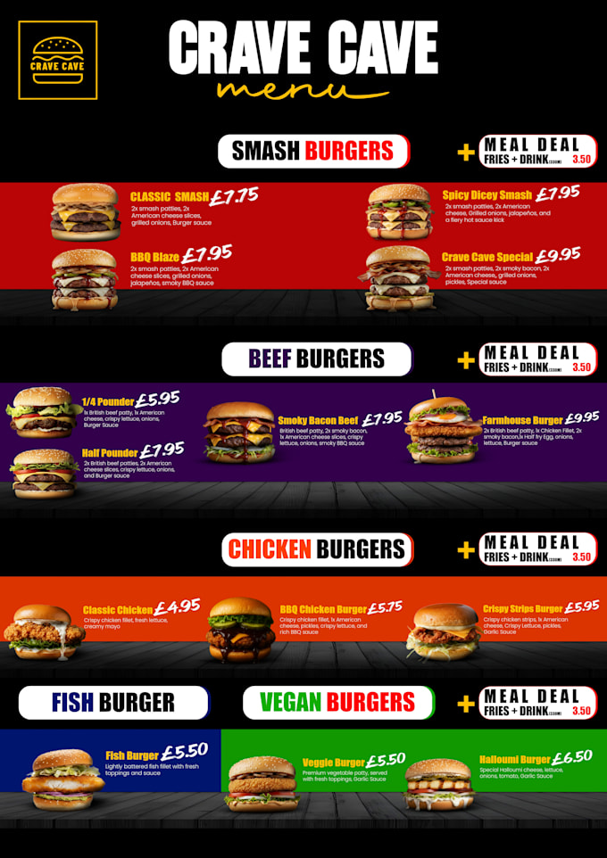 design restaurant menu, cafe menu, and qr menu