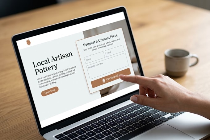 do a attractive web site for your small business