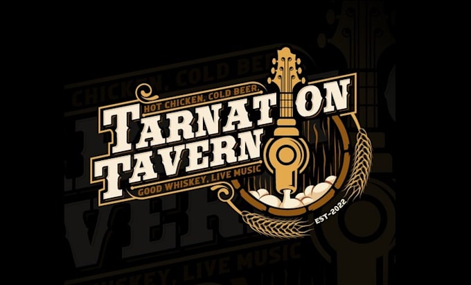 create our new honky tonk tavern logo