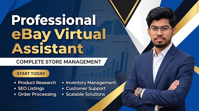 be your ebay virtual assistant for complete store management