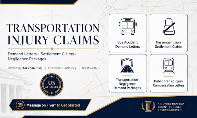 prepare a transportation negligence demand package