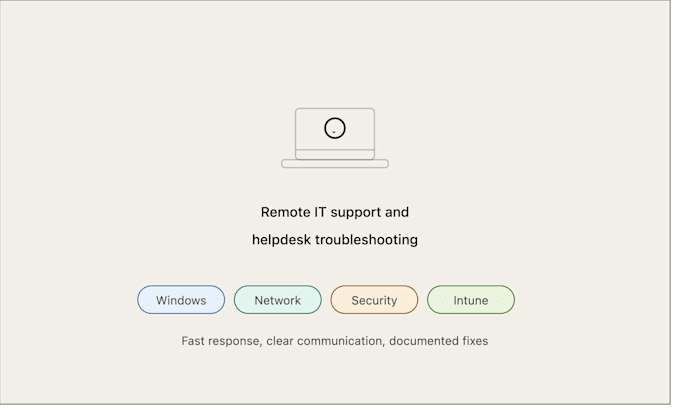 provide remote IT support and helpdesk troubleshooting