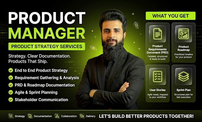 be your dedicated product manager and planner