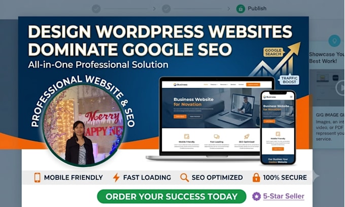 design a professional wordpress business website