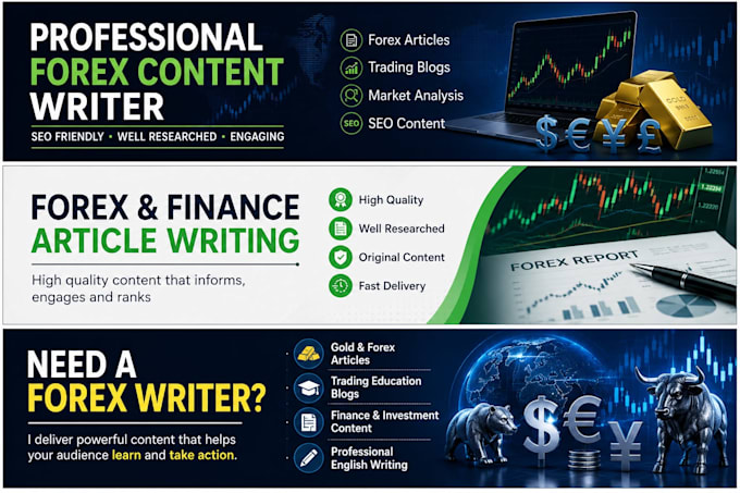 write professional forex and trading articles