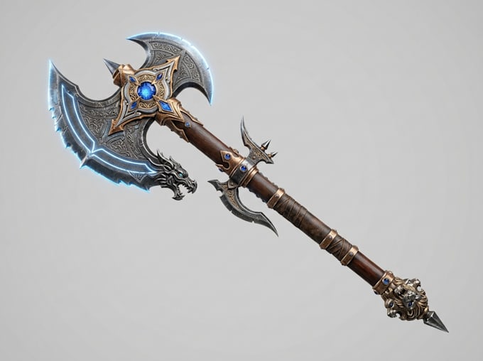 draw your fantasy weapon design