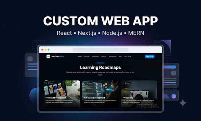 build a custom web app