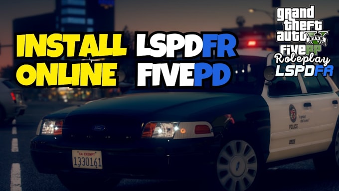 develop fivepd, lspdfr and nopixel inspired police rp server for fivem