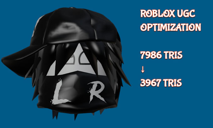 fix and optimize roblox ugc models under 4k tris
