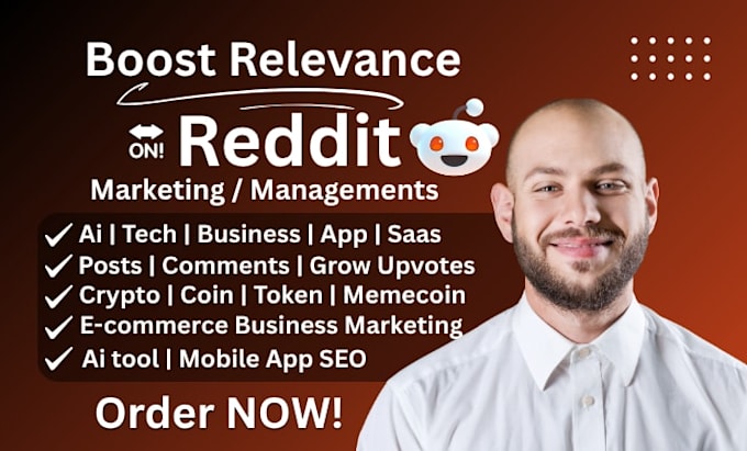 boost brand relevance with reddit SEO posts and comment with backlink marketing