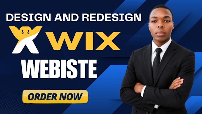 design or redesign a professional wix website, wix ecommerce store