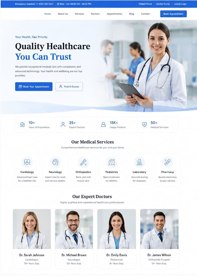 develop a doctor appointment system using PHP and mysql
