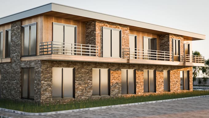 create photorealistic 3d architectural models and renderings