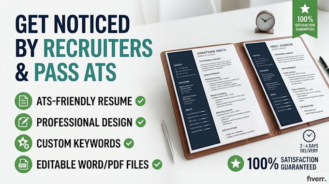 create a professional ats resume and CV