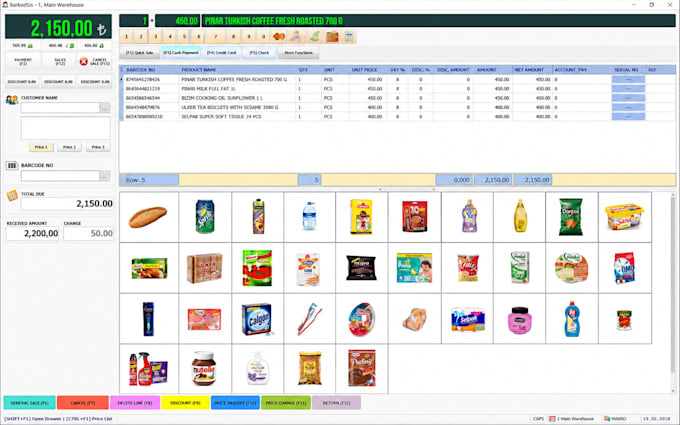 provide a professional retail desktop pos and inventory management system