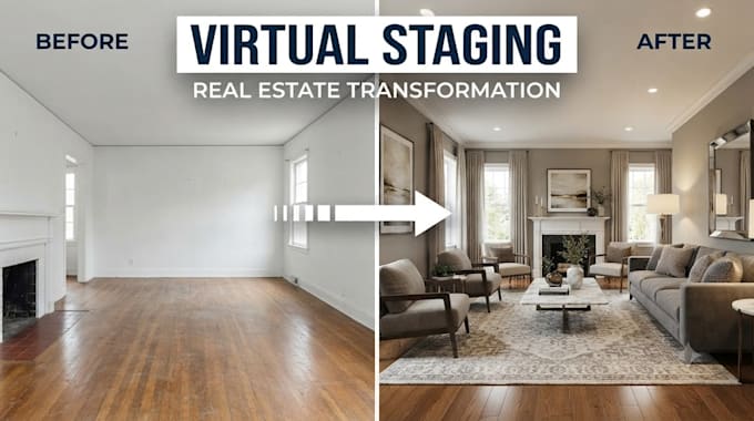 do virtual staging, virtual renovation and real estate home staging