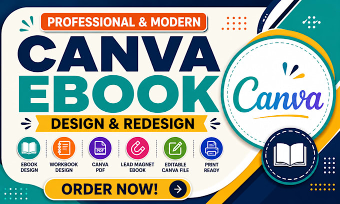 editable canva ebook design, journal or workbook design, ebook layout formatting