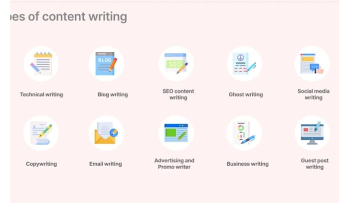 write video scripts, blogpost, SEO articles and website contents