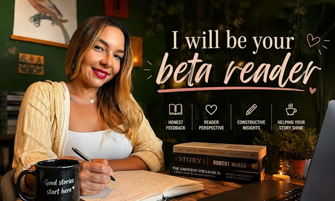 beta read your manuscript to help improve your story
