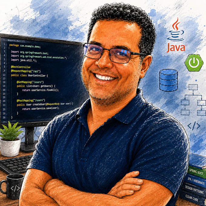 do code review and refactoring for your java spring application