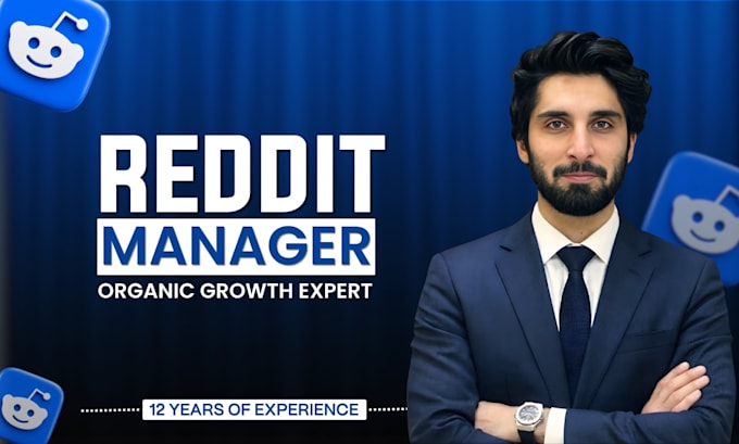 be your reddit manager for organic growth