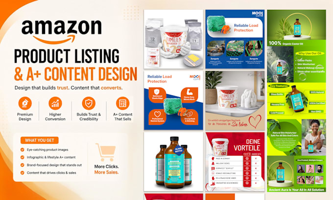 design amazon listing images, amazon a plus content, amazon product infographic