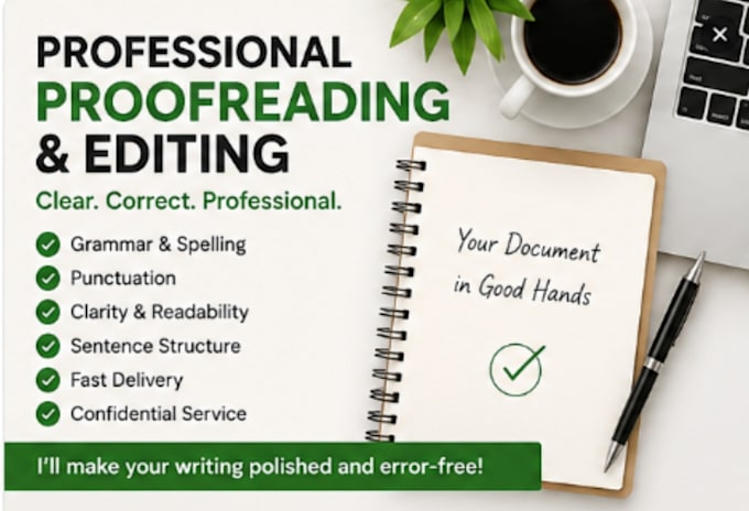 proofread and edit your essay professionally
